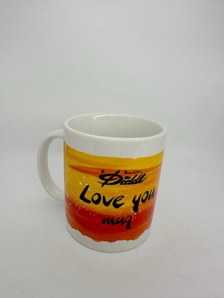 Diddl Love You Mok - Thomas Goletz Design, Ophalen of Verzenden, Verschillende figuren, Gebruikt, Servies