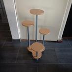 Planten tafeltje met 4 plateaus, Rond, Nieuw, Modern, Hout