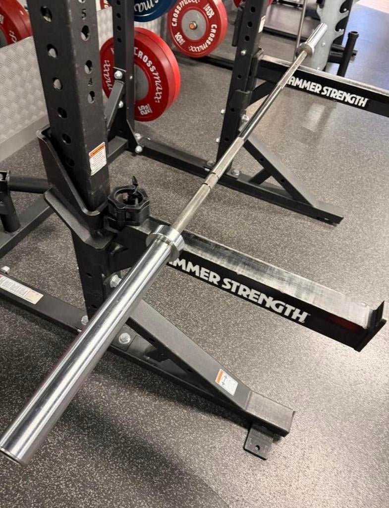 Fitness barbell 20kg professioneel, Sport en Fitness, Ophalen, Gebruikt, Halterstangen