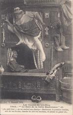 Z386 oude ansichtkaart het bad van de mooie marivonne, Ophalen of Verzenden, 1940 tot 1960, Gelopen