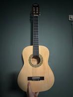 Lapaz rechtshandige gitaar met capo en plectrums, Ophalen, Gebruikt, Klassieke of Spaanse gitaar