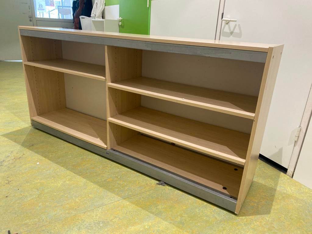 Marko Speelgoedkast op wieltjes - 200x42x93 cm, Ophalen, Met plank(en), Gebruikt, 200 cm of meer