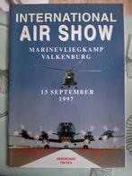 MARINEVLIEGKAMP VALKENBURG INTERNATIONALE AIR SHOW 1997 €3, Ophalen of Verzenden, Zo goed als nieuw, Boek of Tijdschrift