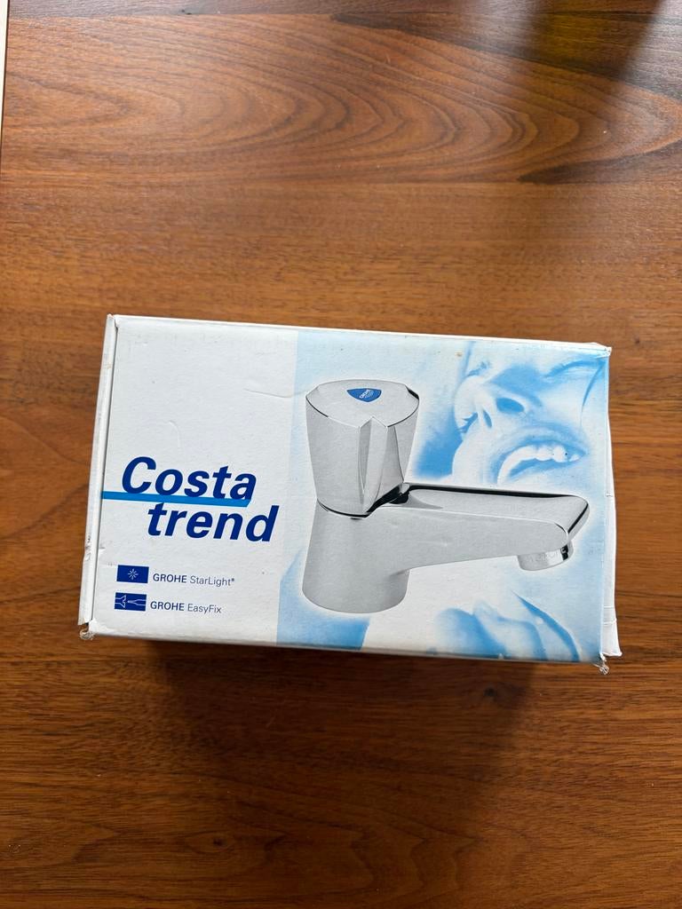 Grohe Costa Trend Kraan - Nieuw in doos, Ophalen, Nieuw, Chroom, Kraan