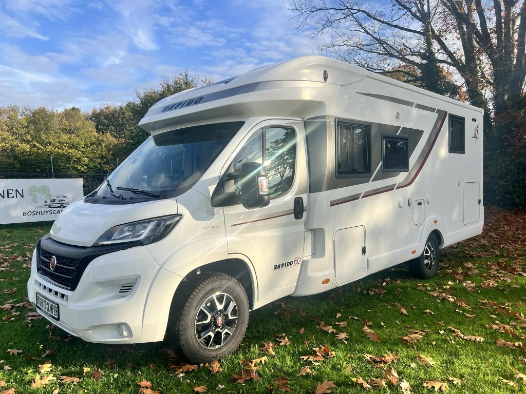 Rapido 696 F 60 jaar editie Face to Face, Caravans en Kamperen, Ringverwarming, Fiat, Bedrijf, Rapido
