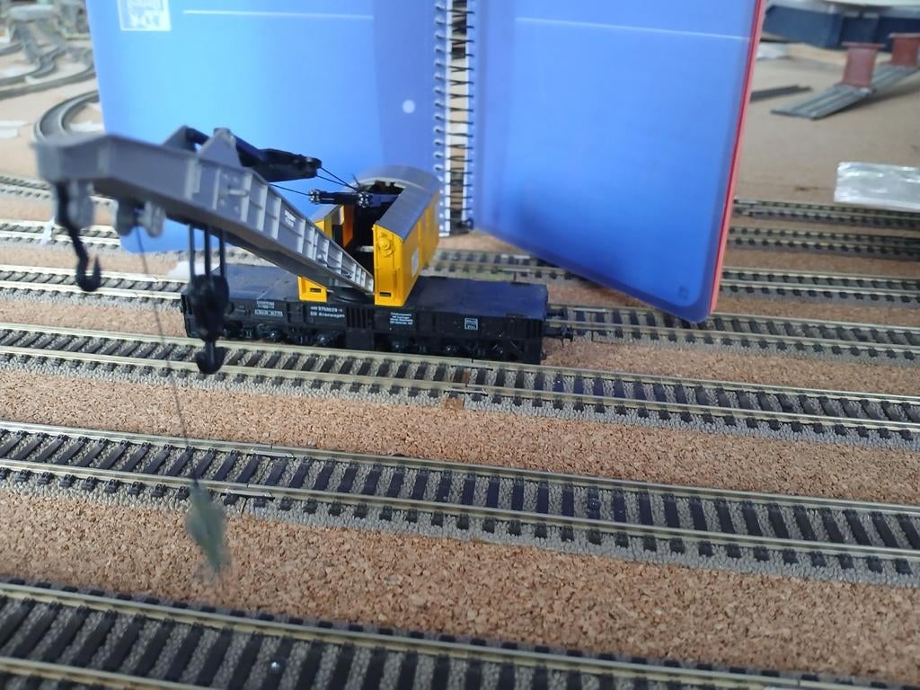 Mooie kraan voor spoor van HO, Ophalen of Verzenden
