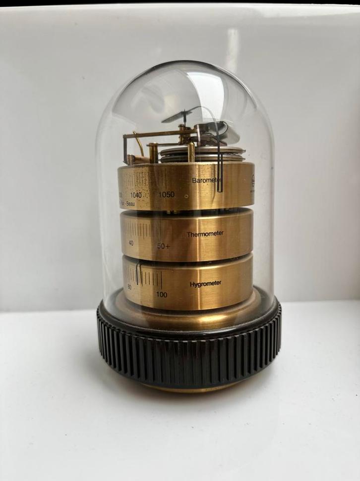 Barigo Weerstation - Barometer, Thermometer, Hygrometer, Audio, Tv en Foto, Weerstations en Barometers, Gebruikt, Weerstation
