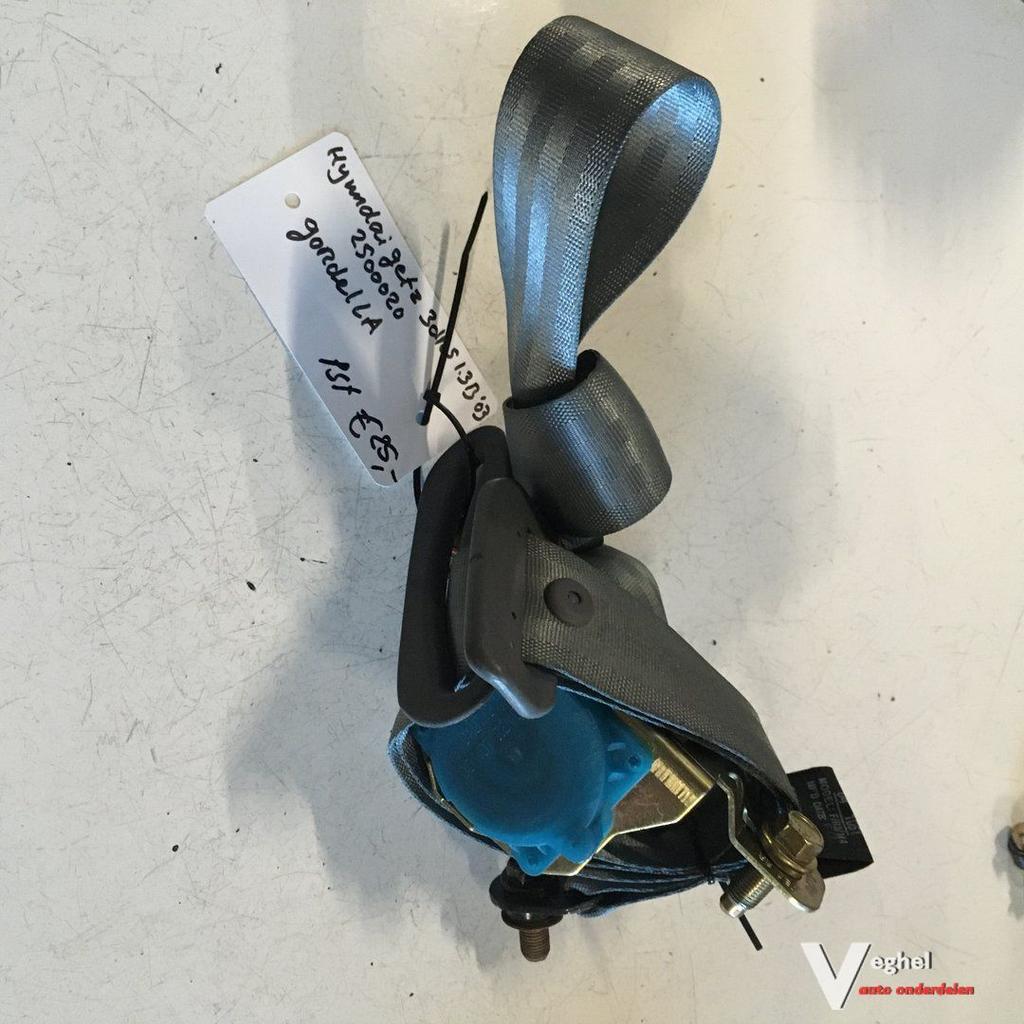 Hyundai Getz 1.3 B 3 drs 2003 Wagennr 2500020  Gordel Midden, Auto-onderdelen, Interieur en Bekleding, Gebruikt, -, -, Ophalen of Verzenden