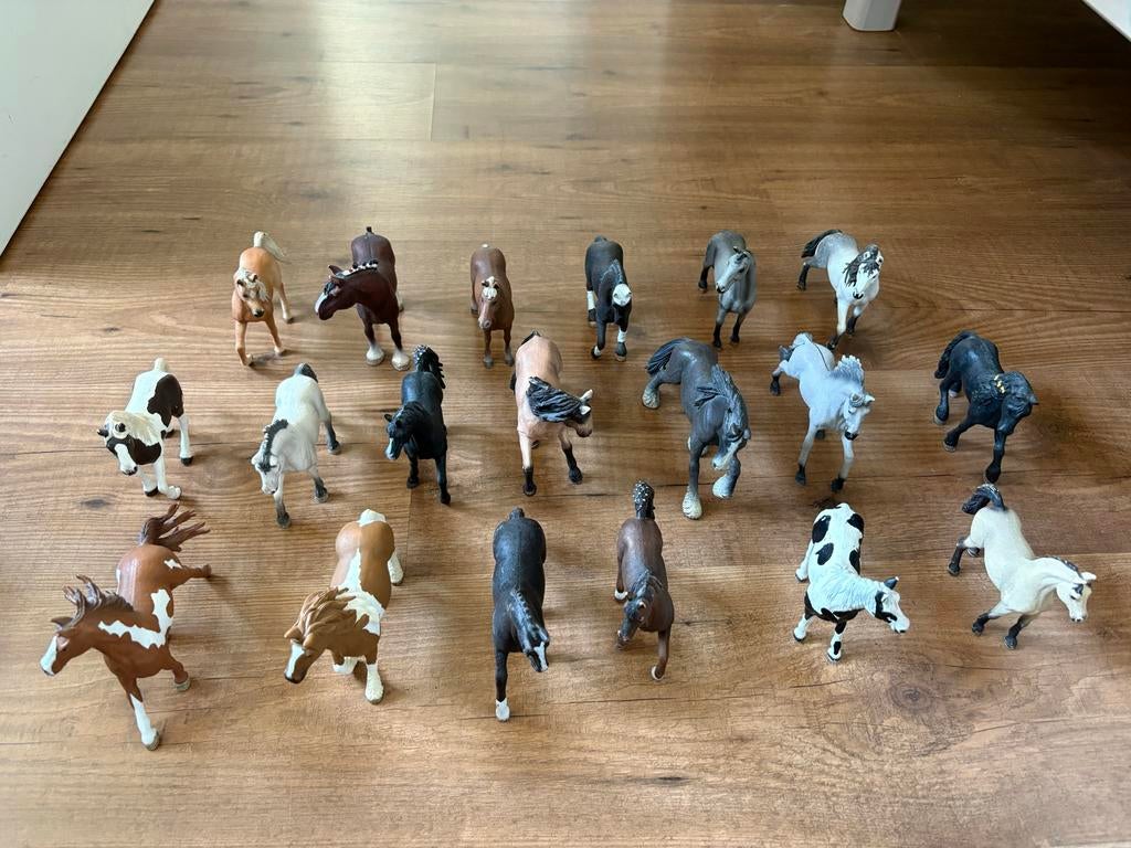 Grote Schleich Paarden Collectie, Ophalen of Verzenden, Gebruikt, Jongen of Meisje