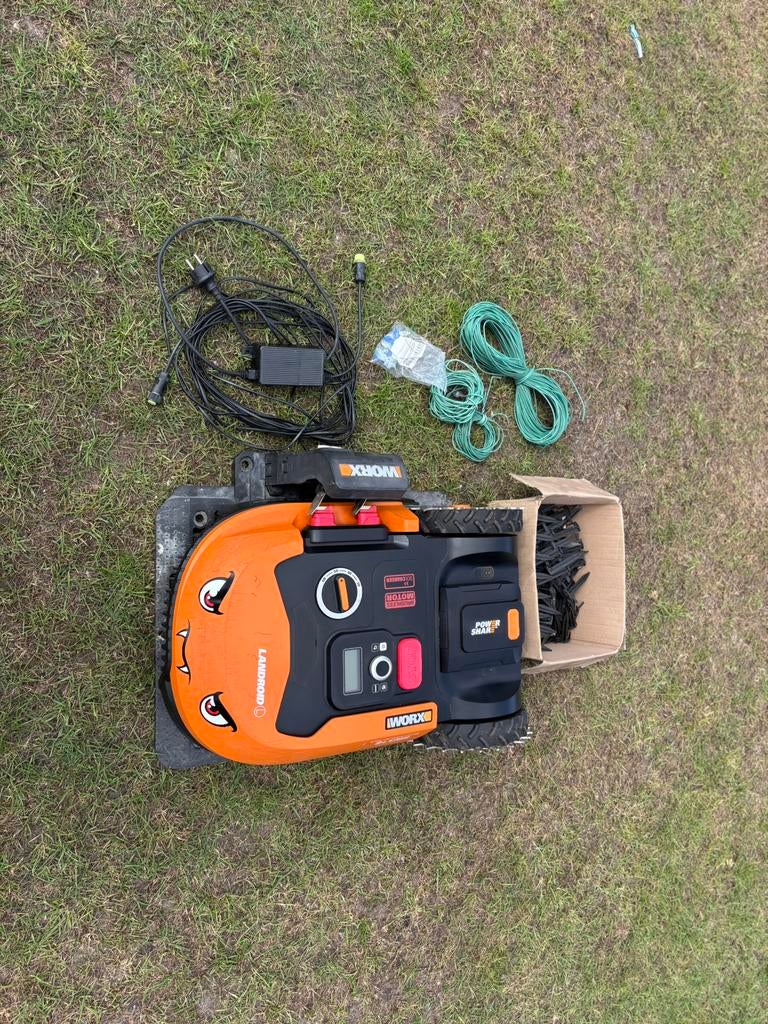 Worx landroid L 1000m2 robotmaaier, Ophalen of Verzenden, Zo goed als nieuw