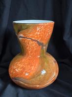 Prachtige Fidrio vaas napoli indian summer 30cm, Overige kleuren, Ophalen of Verzenden, Minder dan 50 cm, Glas