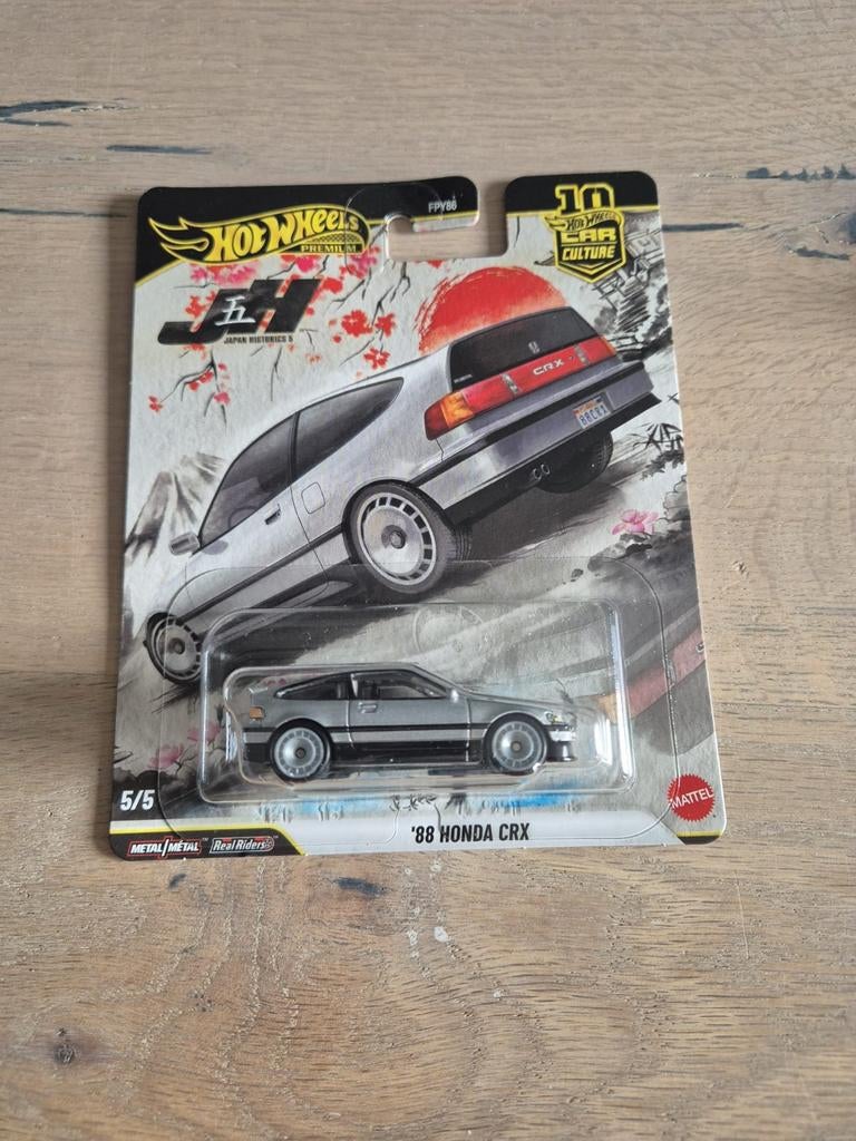 Hot Wheels Premium Car Culture JH5 - '88 Honda CRX, Ophalen of Verzenden, Nieuw, Auto