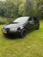 Volkswagen Golf 1.4 16V 55KW 5D 2004 Zwart, Auto's, Voorwielaandrijving, Stof, 74 pk, 4 cilinders