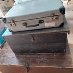 2 oude kisten en 1 koffer uit Frankrijk, Antiek en Kunst, Ophalen