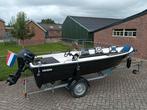 ALS NIEUW VERANO 420 SPORT (2024)+TOHATSU 9.8 (2023)+TRAILER, Tot 10 pk, Ophalen of Verzenden, Zo goed als nieuw, 3 tot 6 meter