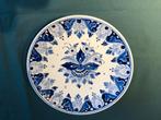 Antiek Delfts blauw wandbord, Antiek en Kunst, Ophalen of Verzenden