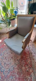 Geschuurd eikenhouten stoel gekocht bij Loods 5., Antiek en Kunst, Curiosa en Brocante, Ophalen