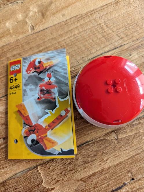 Lego X-Pod 4349 Wild (rood) compleet, Kinderen en Baby's, Speelgoed | Duplo en Lego, Zo goed als nieuw, Lego, Complete set, Ophalen of Verzenden
