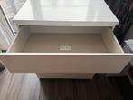 Witte IKEA ladekast met 4 lades, Ophalen, Kunststof, 50 tot 100 cm, Zo goed als nieuw