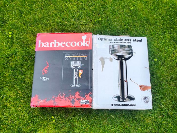 Barbecook Optima RVS BBQ - Nieuw in doos!, Tuin en Terras, Barbecue-accessoires, Nieuw, Ophalen of Verzenden