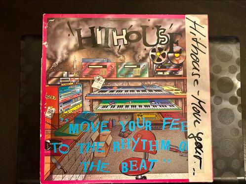 Hithouse - Move Your Feet .. Peter Slaghuis maxisingle 12”, Cd's en Dvd's, Vinyl | Dance en House, Gebruikt, Disco, 12 inch, Ophalen of Verzenden
