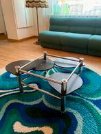 Vintage salontafel, Ophalen, 50 tot 100 cm, Zo goed als nieuw, Metaal