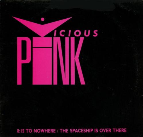 12'' Vicious Pink - 8:15 To Nowhere LD 8818 Vinyl Elpee LP, Cd's en Dvd's, Vinyl | Pop, 1980 tot 2000, 12 inch, Ophalen of Verzenden