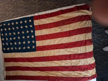 US 48 star flag/ US 48 sterren vlag. beschikbaar voor biedingen