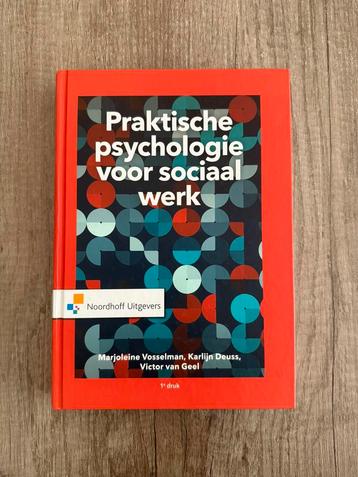Nieuw! Studieboek Praktische psychologie voor Sociaal werk! beschikbaar voor biedingen
