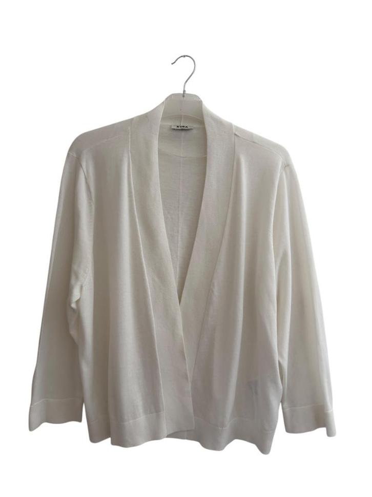 Kyra vest 3XL, Kleding | Dames, Truien en Vesten, Zo goed als nieuw, Maat 46/48 (XL) of groter, Wit, Ophalen of Verzenden