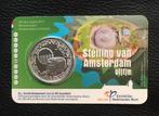 Stelling van Amsterdam vijfje 2017 - BU coincard, Koningin Beatrix, Zilver, Euro's, Ophalen of Verzenden