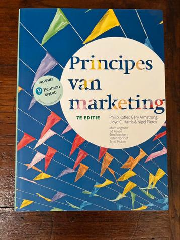 Principes van Marketing - Kotler, Armstrong, Harris & Pearcy beschikbaar voor biedingen