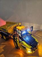Technic Lego 42114 Volvo 6x6 Truck met kieptrailer + licht, Ophalen, Zo goed als nieuw, Complete set, Lego