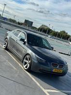 BMW 5-Serie 2.5 I 523 AUT 2008 dark Grey, Auto's, Achterwielaandrijving, Origineel Nederlands, Sedan, 1700 kg