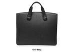 PU lederen attache tas, akte tas., 30 tot 40 cm, Zwart, Aktetas of Boekentas, Ophalen of Verzenden