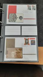 Postzegels met telefoonkaarten, Postzegels en Munten, Postzegels | Volle albums en Verzamelingen, Nederland, Ophalen