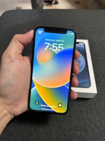 Iphone 12 Zwart 128 GB, 100% !. beschikbaar voor biedingen