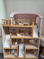 Groot houten poppenhuis Petit Amélie – met extra accesoires, Kinderen en Baby's, Speelgoed | Poppenhuizen, Ophalen, Gebruikt, Poppenhuis