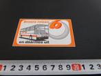 sticker Broere reizen en dáármee uit, Ophalen, Zo goed als nieuw, Bedrijf of Vereniging
