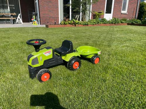 Traptractor met aanhanger, Kinderen en Baby's, Speelgoed | Buiten | Voertuigen en Loopfietsen, Zo goed als nieuw, Ophalen of Verzenden