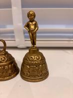 Antieke kopere/ messing Belletjes - Manneken Pis, Antiek en Kunst, Antiek | Koper en Brons, Ophalen of Verzenden, Koper