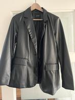 Zwart nep leren colbert maat S, Kleding | Dames, Vero Moda, Zwart, Ophalen of Verzenden, Zo goed als nieuw