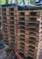 euro pallets, 23 stuks zie foto's  pallets, Doe-het-zelf en Verbouw, Hout en Planken, Ophalen, Zo goed als nieuw, Pallet, Minder dan 200 cm