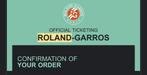 Roland-Garros semi final mannen 2x (7juni), Tickets en Kaartjes, Juni, Twee personen