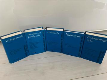 5x studieboek rechten Kluwer diverse onderwerpen. beschikbaar voor biedingen