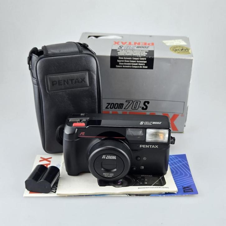 Pentax Zoom 70-S Analoge Camera, Audio, Tv en Foto, Fotocamera's Analoog, Zo goed als nieuw