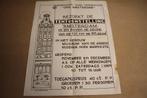 Affiche Heemkennis Amsterdam Tentoonstelling 1962 !!, Ophalen of Verzenden, 20e eeuw of later, Gelezen