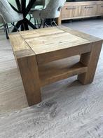Massief eiken salontafel Roots (Goossens) - Rosmalen, Ophalen, Gebruikt, 50 tot 100 cm, 50 tot 100 cm