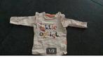 Hema oranje tshirt maat 62 tekst little artist, Kinderen en Baby's, Babykleding | Maat 62, Jongetje of Meisje, Ophalen of Verzenden
