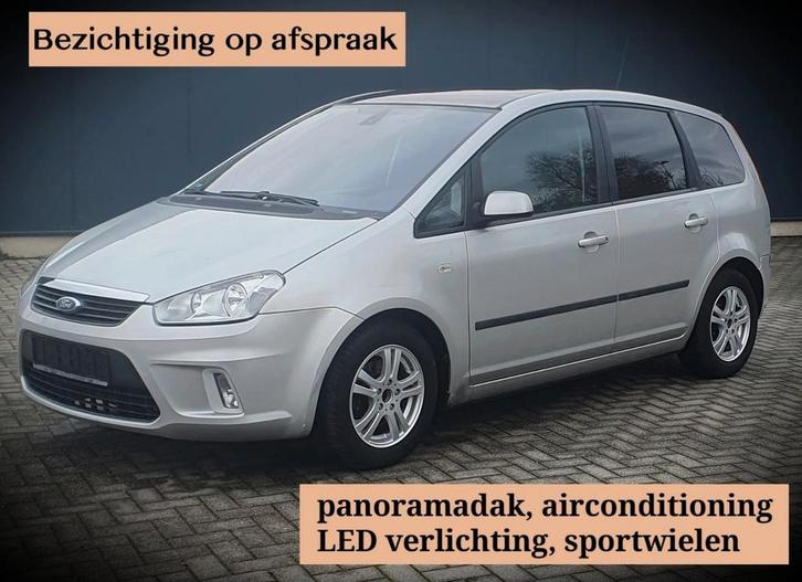 Ford C-Max 1.6 16V Panoramadak, LED, Airco 2008 GOED LEZEN‼️, Auto's, Ford, Particulier, C-Max, ABS, Airbags, Airconditioning